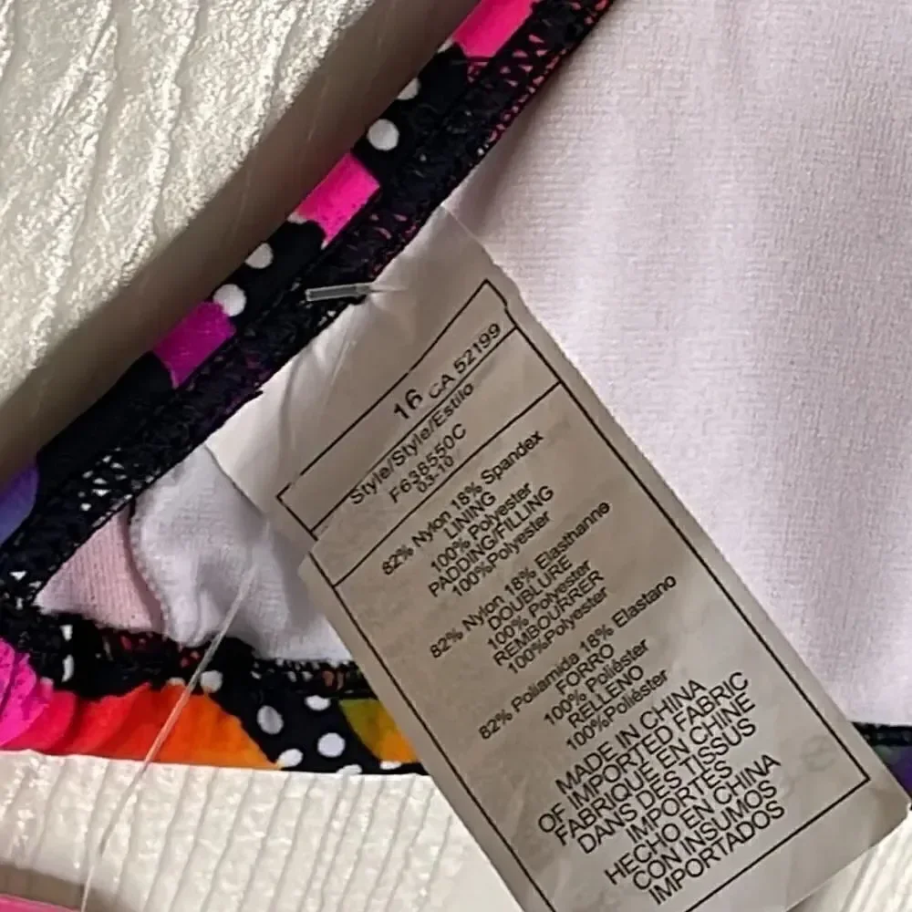 Girls Roxy bikini size 16 NWT